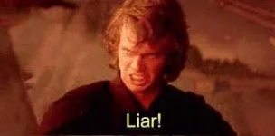 Anakin Liar Template 1 | Anakin's Liar | Know Your Meme