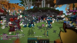 pro minecrafter against 20 noobies.webp