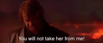 When Mom says to throw out your anime body pillow : PrequelMemes