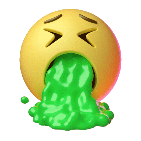 Puke Throw Up Sticker by Emoji for iOS & Android | GIPHY | Animated  emoticons, Emoticons emojis, Emoji images